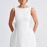Daniela – Rochie mini cu fundă