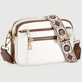 Amelia – Geantă crossbody cu baretă florală