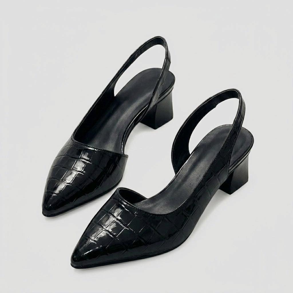 Izabela – Pantofi slingback cu vârf ascuțit