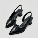 Izabela – Pantofi slingback cu vârf ascuțit