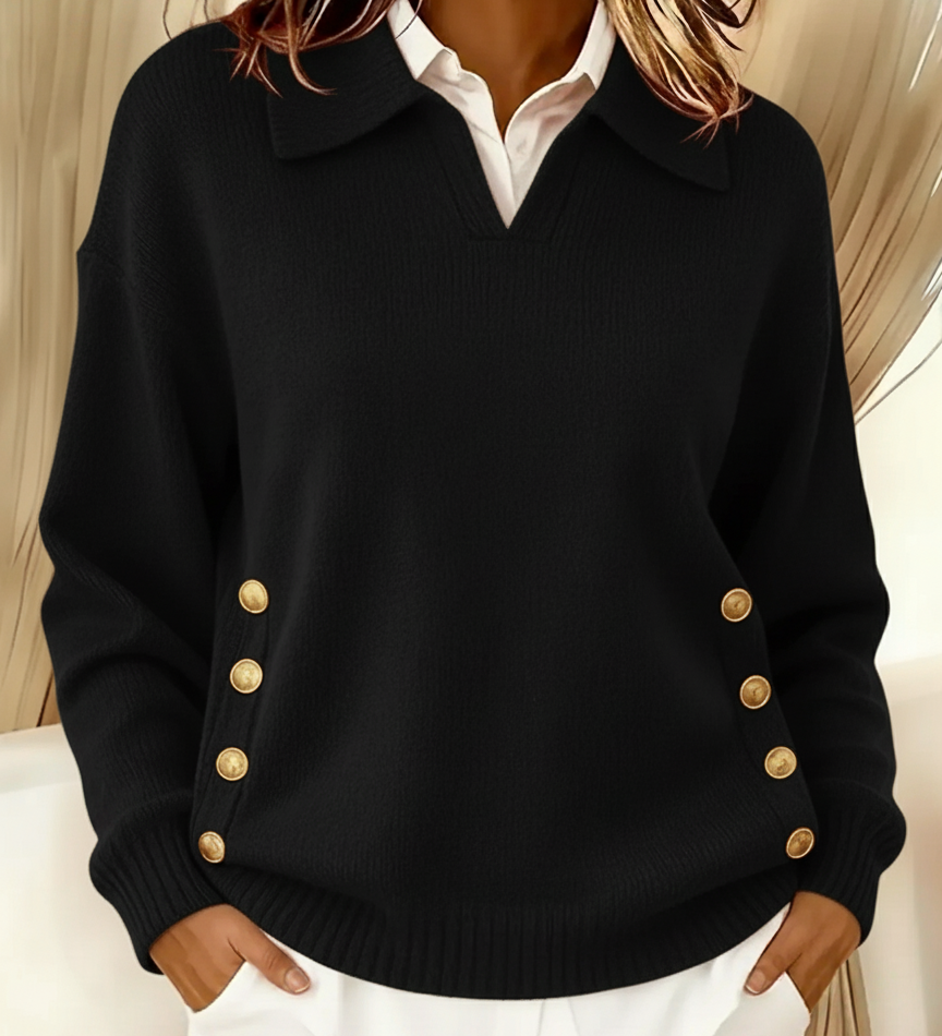 Lorelei – Pulover cu guler polo