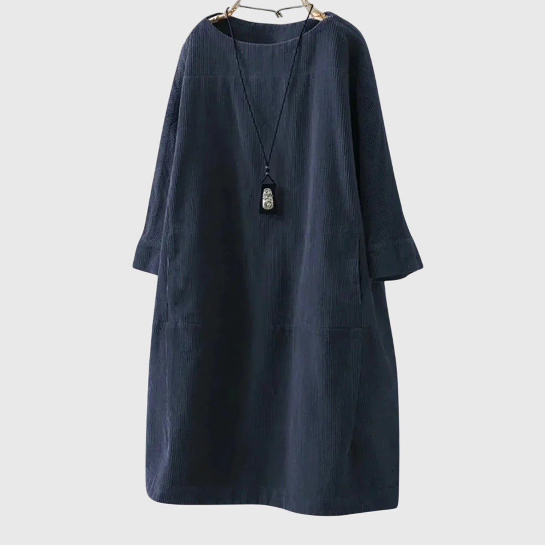 Clara – Rochie midi din raiat