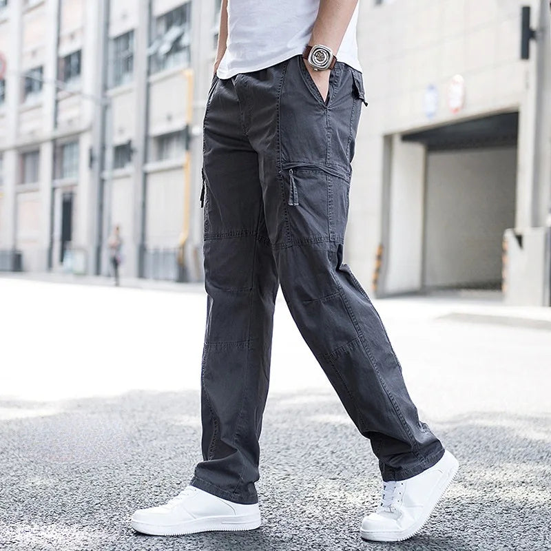 Paul – Pantaloni cargo cu buzunare laterale