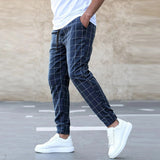 Petru – Pantaloni jogger în carouri