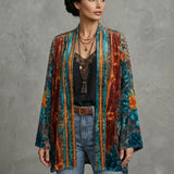 Luiza – Jachetă kimono cu motive boho