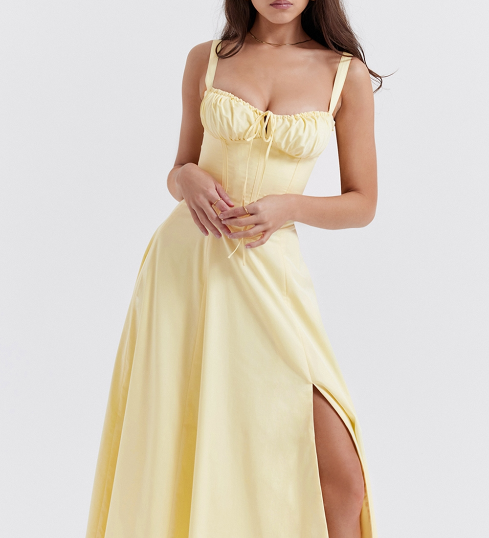 Monica – Rochie midi cu corset