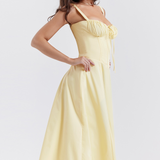 Monica – Rochie midi cu corset