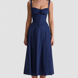 Monica – Rochie midi cu corset