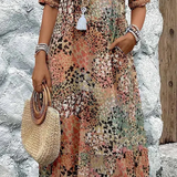 Sabina – Rochie florală cu buzunare