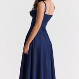 Monica – Rochie midi cu corset