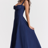 Monica – Rochie midi cu corset