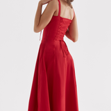 Monica – Rochie midi cu corset