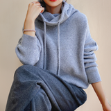 Medeea – Pulover oversize cu guler înalt
