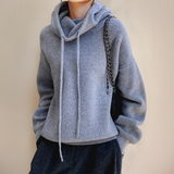 Medeea – Pulover oversize cu guler înalt