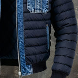 Sebastian – Geacă matlasată cu denim