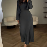 Emilia – Rochie maxi din jacard