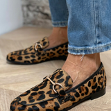 Celia – Mocasini cu imprimeu leopard