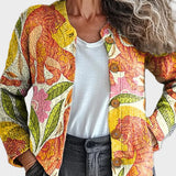 Elisabeta – Cardigan cu imprimeu tropical