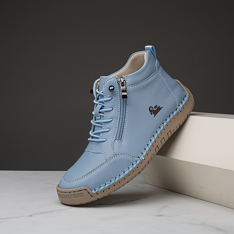 Mia – Ghete casual cu fermoar