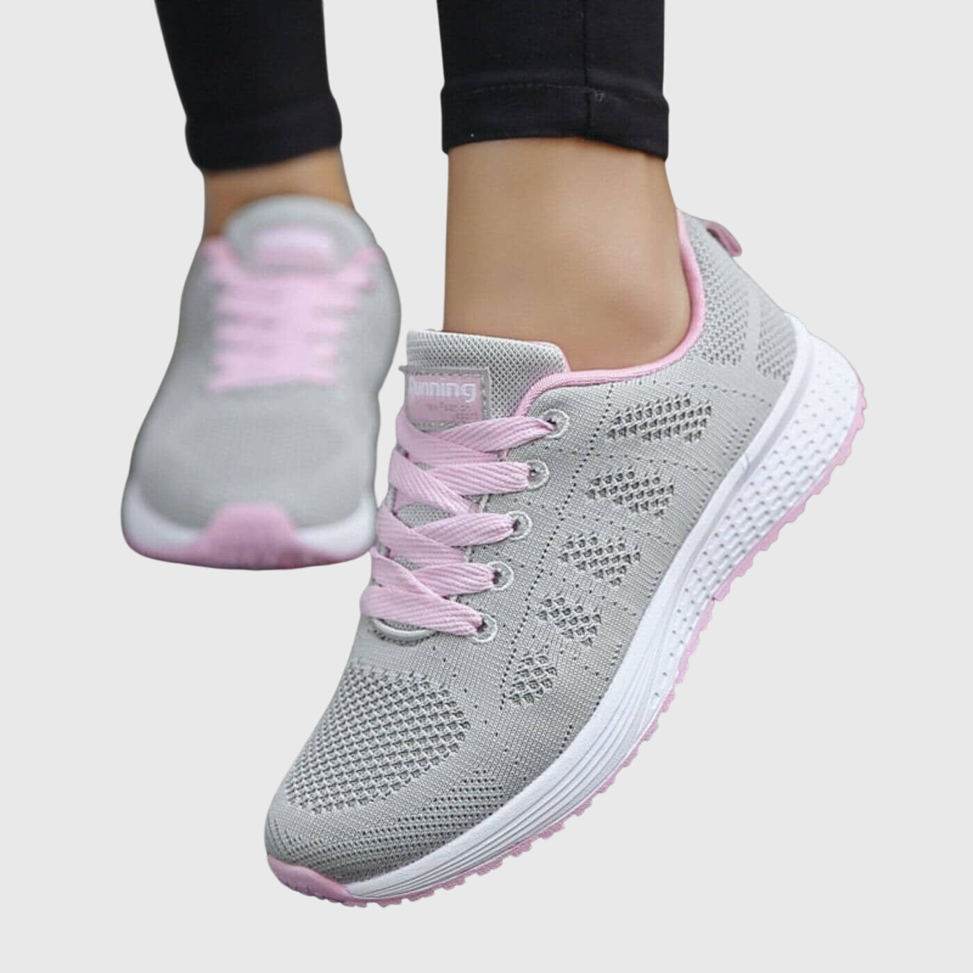 Stana – Sneakers din plasă tricotată