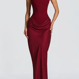 Mălina – Rochie lungă cu corset