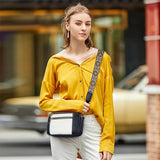 Amelia – Geantă crossbody cu baretă florală