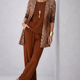 Aurora – Set cu cardigan imprimat