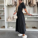 Ada – Rochie denim cu nasturi
