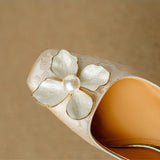 Viviana – Pantofi cu floare decorativă