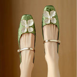 Viviana – Pantofi cu floare decorativă