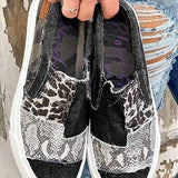 Vasilica – Sneakers slip-on cu imprimeuri