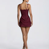 Safta – Rochie mini drapată tip corset