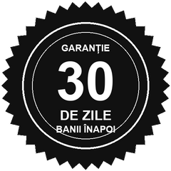 GARANȚIE DE 30 DE ZILE, BANII ÎNAPOI