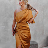 Claudia – Rochie asimetrică pe un umăr
