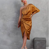 Claudia – Rochie asimetrică pe un umăr