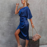 Claudia – Rochie asimetrică pe un umăr