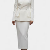 Despina – Set blazer și fustă lungă
