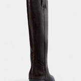 Sorinela – Cizme maro stil equestrian