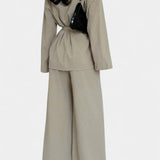 Carla – Set sacou și pantaloni largi