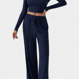 Marilena – Set crop top din viscoză