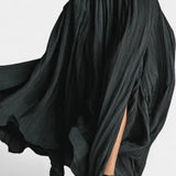 Zorina – Set negru cu fustă plisată