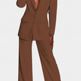 Iustina – Costum cu pantaloni largi