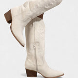 Aurora – Cizme western cu broderie