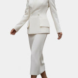 Despina – Set blazer și fustă lungă