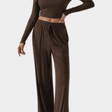 Marilena – Set crop top din viscoză