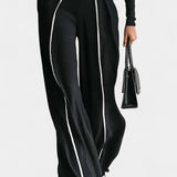 Jana – Set elegant cu pantaloni evazați
