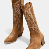 Aurora – Cizme western cu broderie