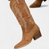 Aurora – Cizme western cu broderie