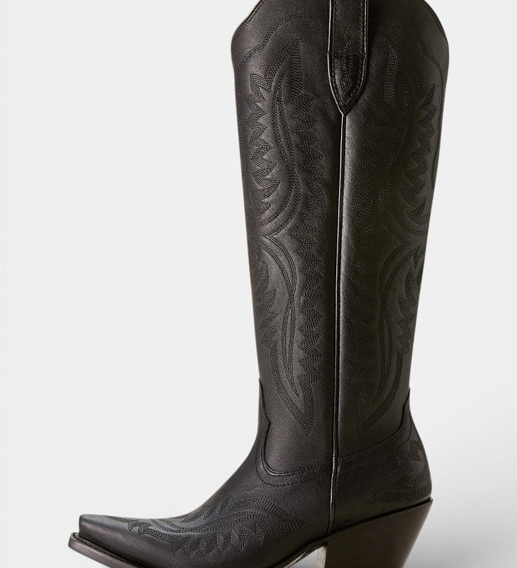 Geanina – Cizme western brodate