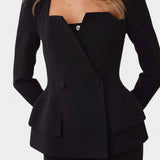 Despina – Set blazer și fustă lungă